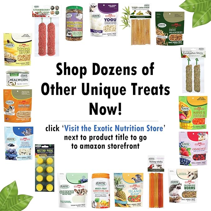 Exotic Nutrition Peas & Carrots 8 oz. - Healthy Natural Mixed Dried Vegetable Treat - for Rabbits, Guinea Pigs, Hamsters, Chinchillas and Small Pets (Pack of 2)