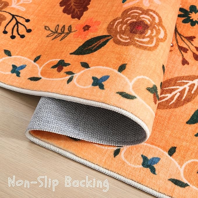 Rugcomf Runner Rug for Kitchen Rug Non Slip 2'x 6' Washable Rugs