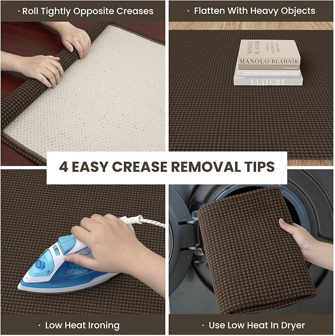 IOHOUZE Washable Runner Rug 2x5 Non Slip Runners