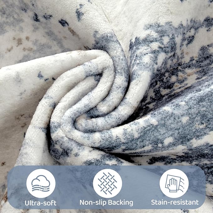 UERMEI 10x14 Area Rug Living Room Rugs