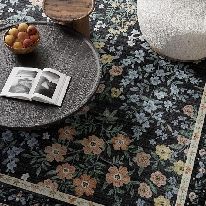 Washable Living Room Area Rug: 8x10 Rugs