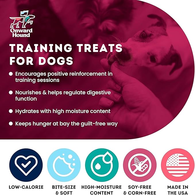 Training Treats for Dogs - Soft Bacon - Low Calorie Dog Training Treats for Sensitive Stomachs with Single Source Premium Protein, Corn Free, & Soy Free Formula - 4 oz