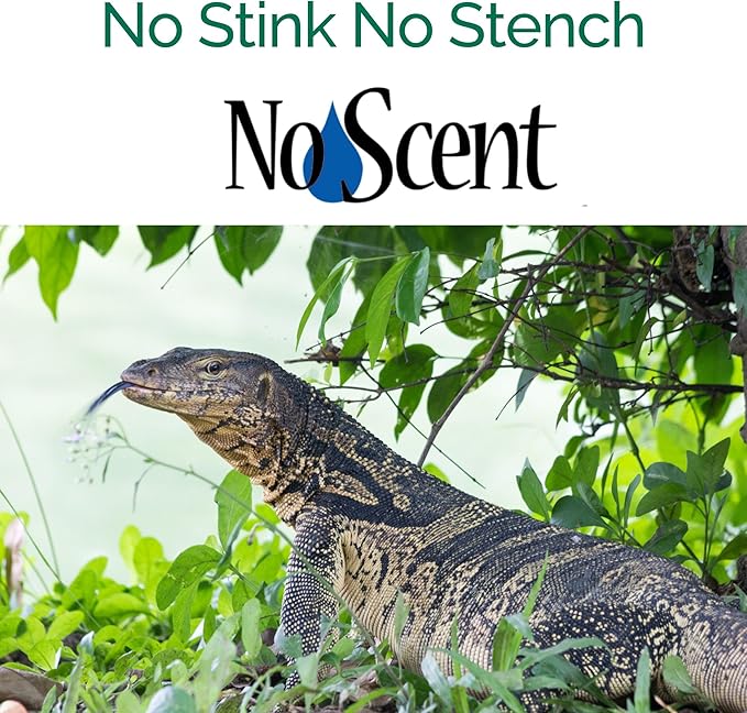 No Scent Reptile Tank Cleaner Spray & Pet Odor Management for Bearded Dragon, Turtle, Lizard Terrarium Freshener (128 Fl Oz/Gallon)