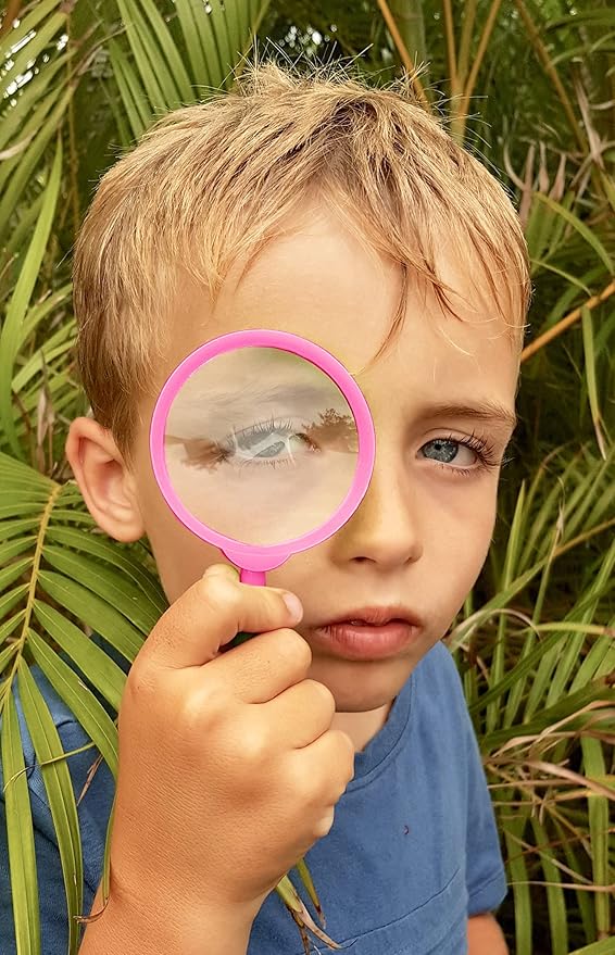 Adventure Kidz - Outdoor Exploration Kit, Children’s Toy Binoculars with Case, Flashlight, Compass, Fox Whistle, Magnifying Glass, Backpack. Great Gift Set for STEM, Pretend Play. Age 3+