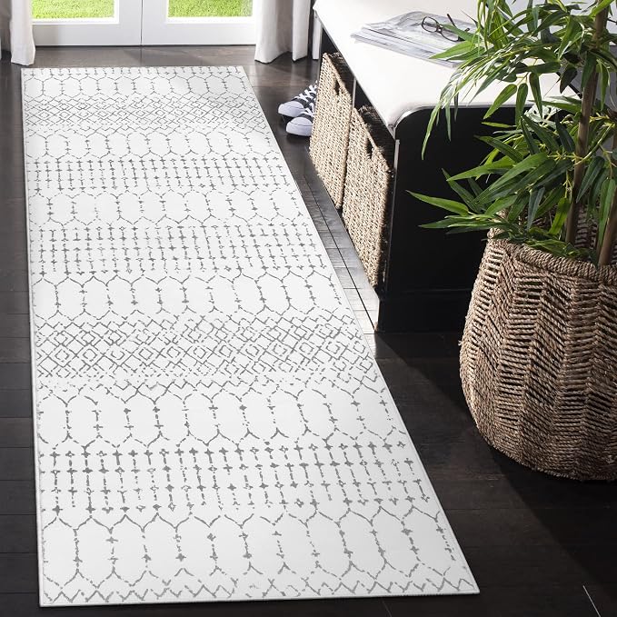 Lahome Moroccan Washable Runner Rug