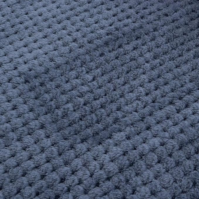 Pet Blanket Warm Soft Dog Blankets Washable Cat Throw Blankets Sofa Bed Couch Furniture Protector Cover for Small Medium Large Dogs Cats, Blue, 16" x 24"