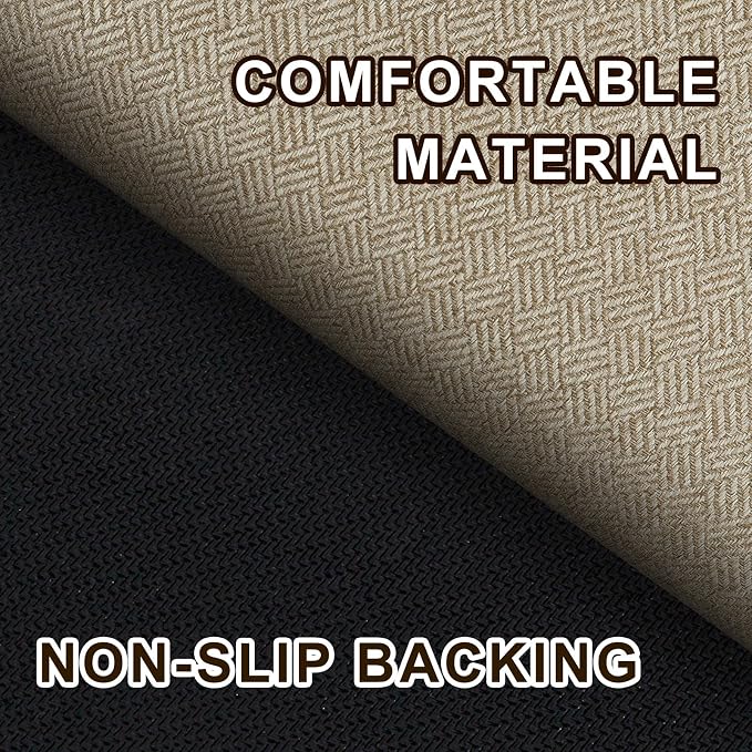 Ultra Thin Door Mat Indoor Entrance 36"x59", Low-Profile Indoor Door Mat