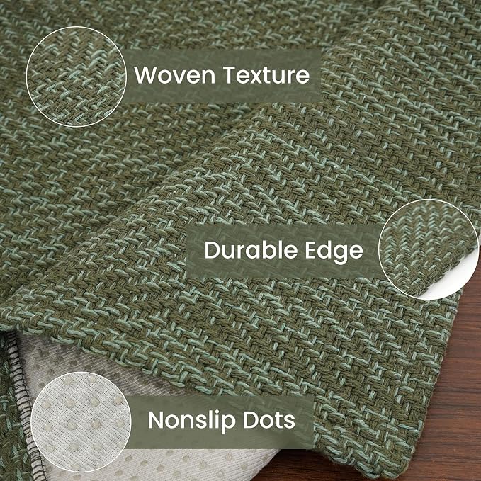 IOHOUZE Washable Runner Rug 2x6 Non Slip Runners