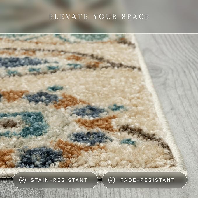 Maples Rugs Reggie Floral Runner Rug