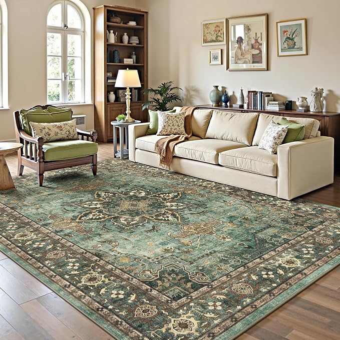 Lofus 5x7 Area Rugs for Living Room, Washable Area Rug, Rugs for Bedroom
