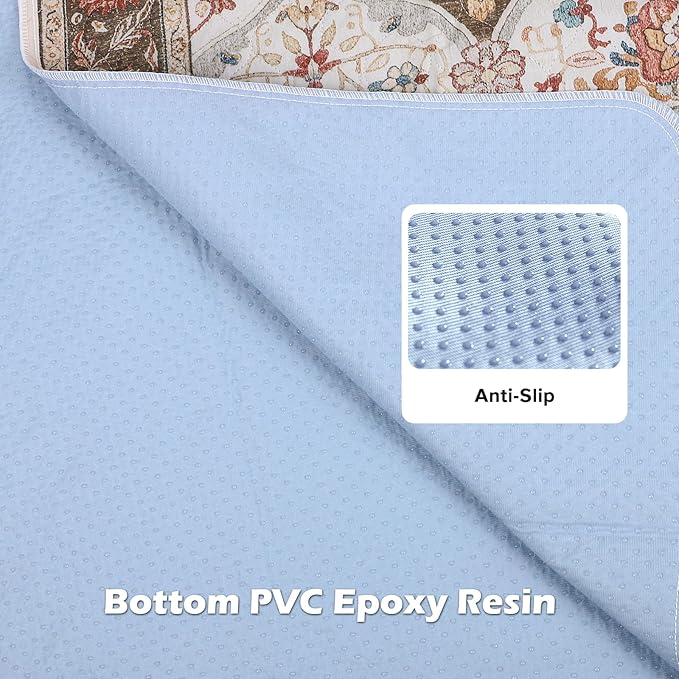 INVENHO 2PACK Washable Pee Pads for Dogs 72"x72" Reusable Dog Pads Extra Large Upgrade Non-Slip Dog Pee Pads Heavy Absorbency Puppy Pee Pads Quick Dry Whelping Pads/Waterproof Puppy Training Pad