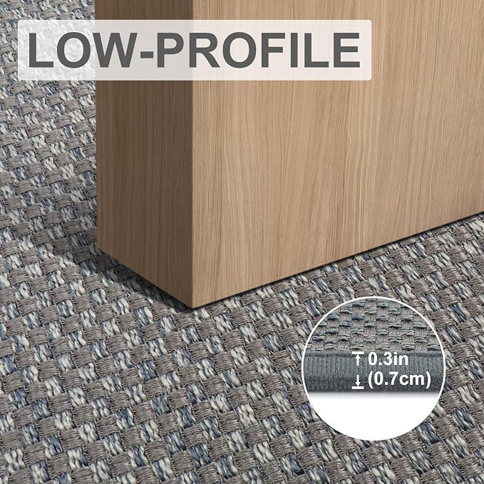 LEKEEPGO Door Mat 36"x59", Non Slip Door Mat Indoor Entrance, Rubber Backing