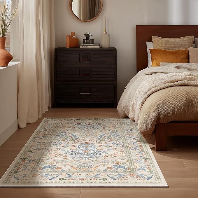 Machine Washable 2x3 Rugs for Entryway: Door Mat Indoor Entrance Small Area Rug