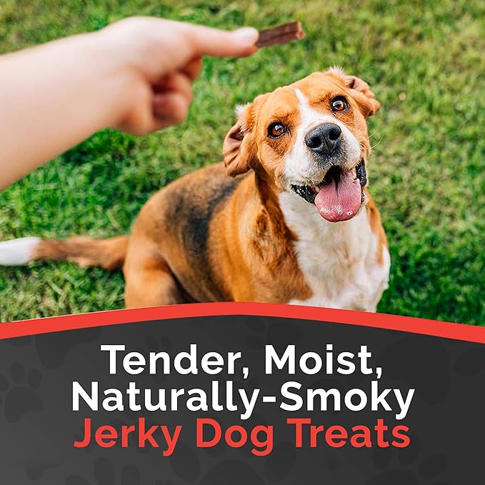 Miss Nelly's - Chicken Jerky Dog Treats - Soft Sticks - USA Made and Sourced - Original Smoke House Recipe - Small Batch Chicken Jerky for Dogs - Minimally Processed - 16 oz. Bag