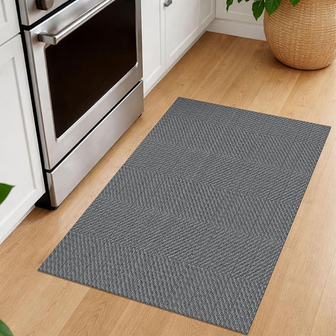 IOHOUZE Small Area Rug 2x3 Washable Woven Rugs