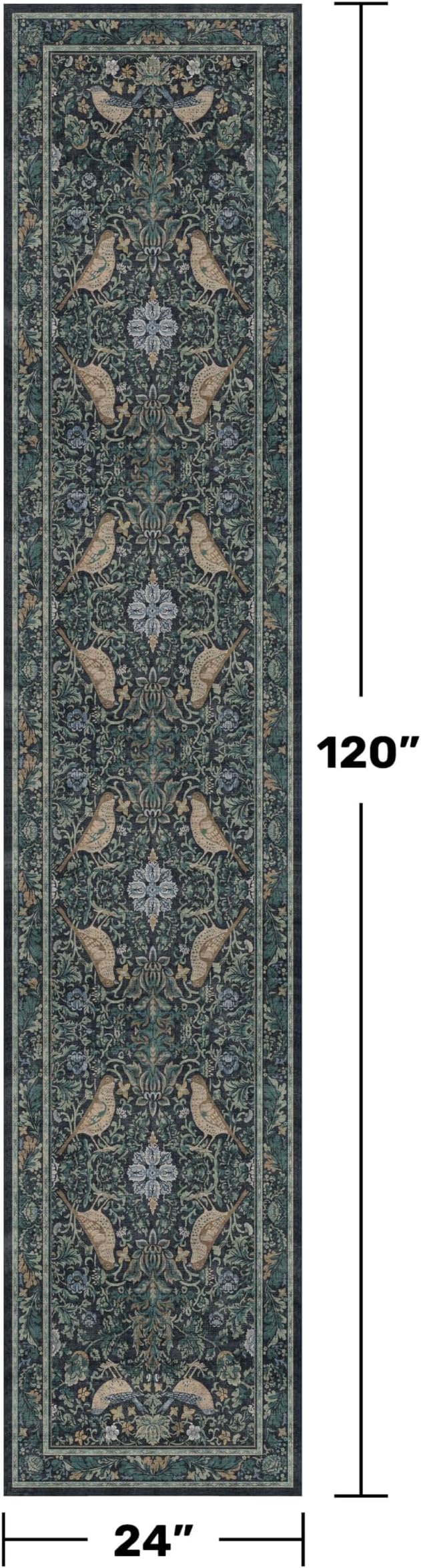 Washable 2x10 Extra Long Runner Rugs
