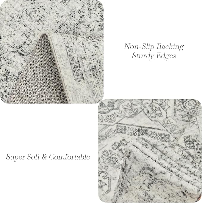 Soalmost Washable Area Rug 8x10