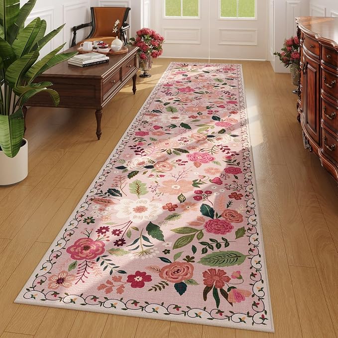 Rugcomf Washable Kitchen Runner 2'7"x12'
