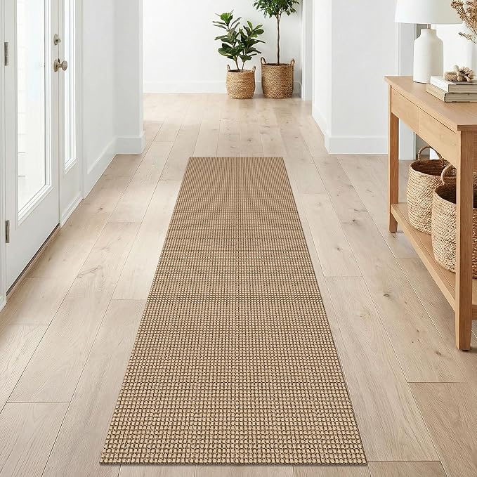 IOHOUZE Washable Runner Rug 2x7 Non Slip Rubber Backed Runners