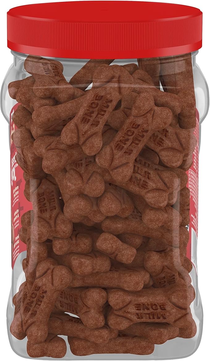 Milk-Bone Soft & Chewy Dog Treats, Beef & Filet Mignon Recipe, 25 Ounce (Pack of 2)