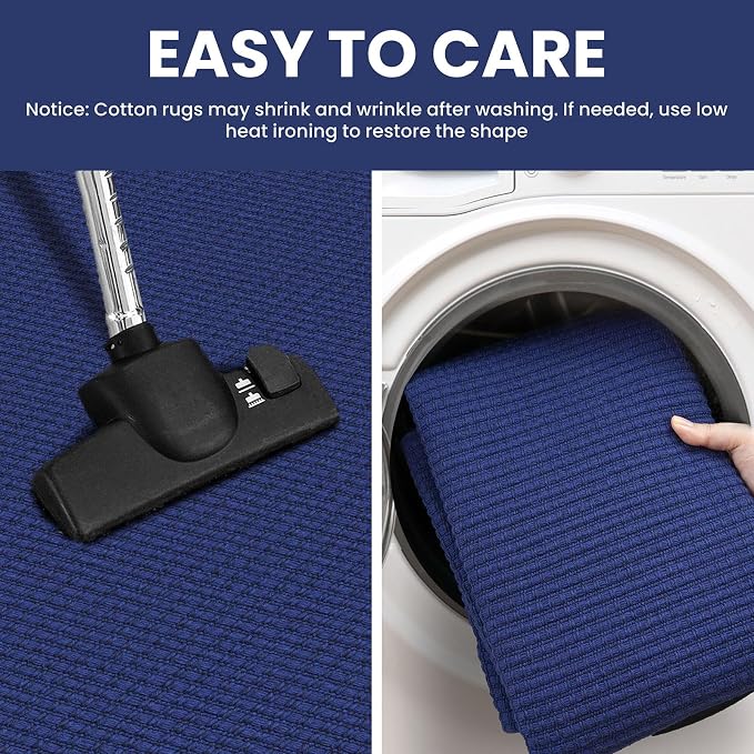 IOHOUZE Washable Area Rug 5x7 Non Slip Rugs