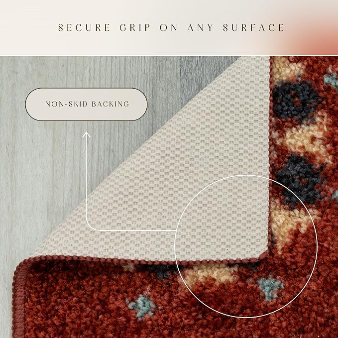 Maples Rugs Reggie Floral Runner Rug