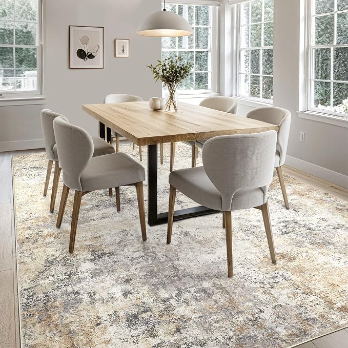 UERMEI 8x10 Area Rug Living Room Rugs