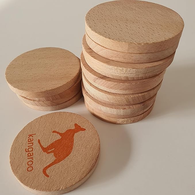 bee smart Wooden Memory Game - Matching Memory Game for Kids 3 and Up, 16Pcs | Educational Toy for Preschool Toddlers Board Games (Animals)