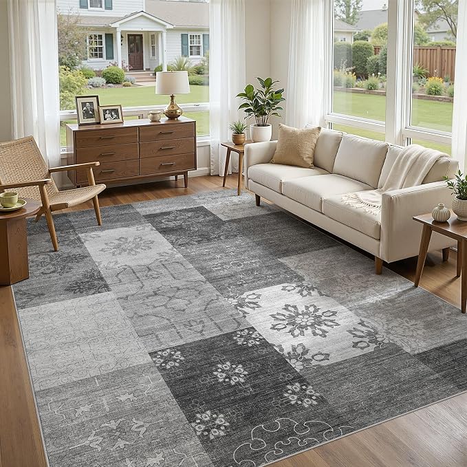 UERMEI 9x12 Area Rug for Living Room