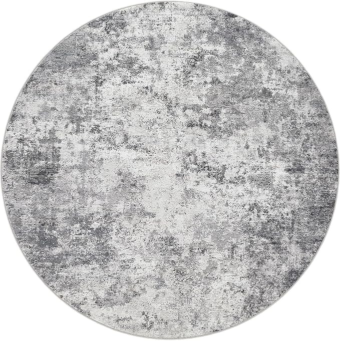 UERMEI 10ft Round Area Rug Living Room Rugs