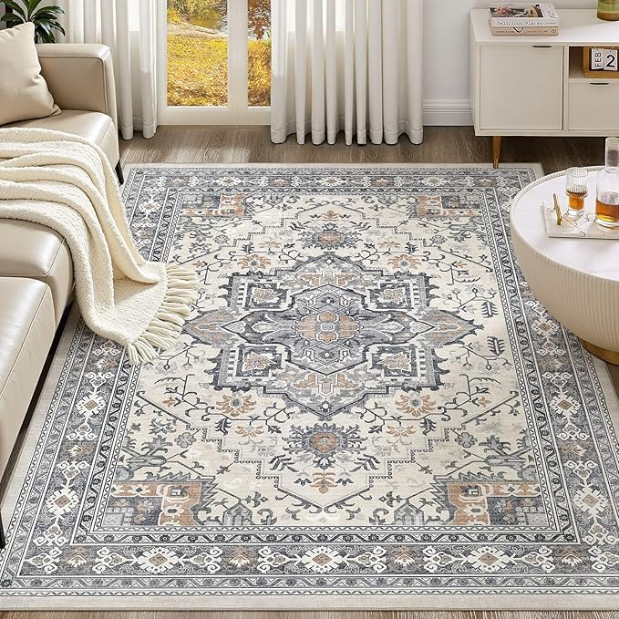 UERMEI 6x9 Area Rug Living Room Rugs