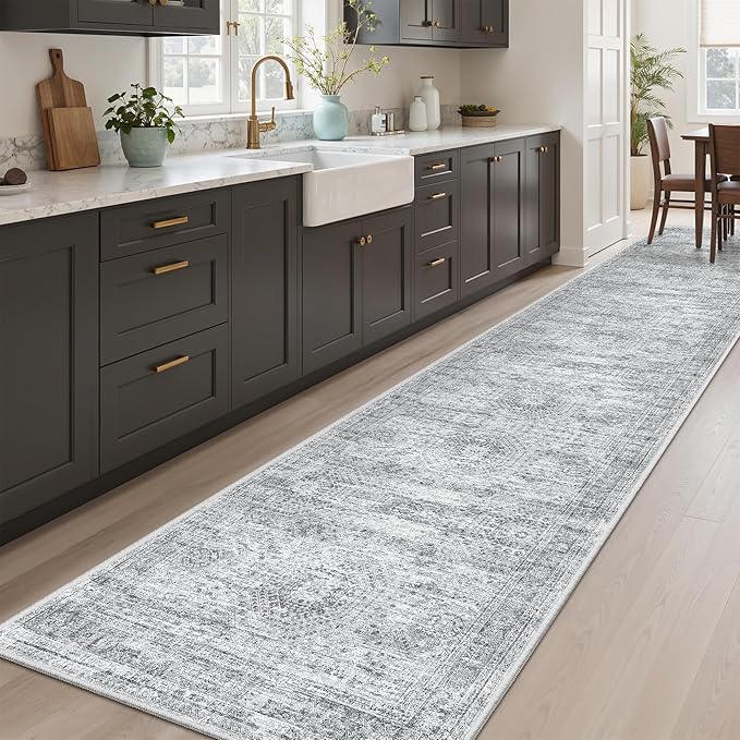 Soalmost Runner Rug 2'6" x 10' Washable Non-Slip Runner Rugs