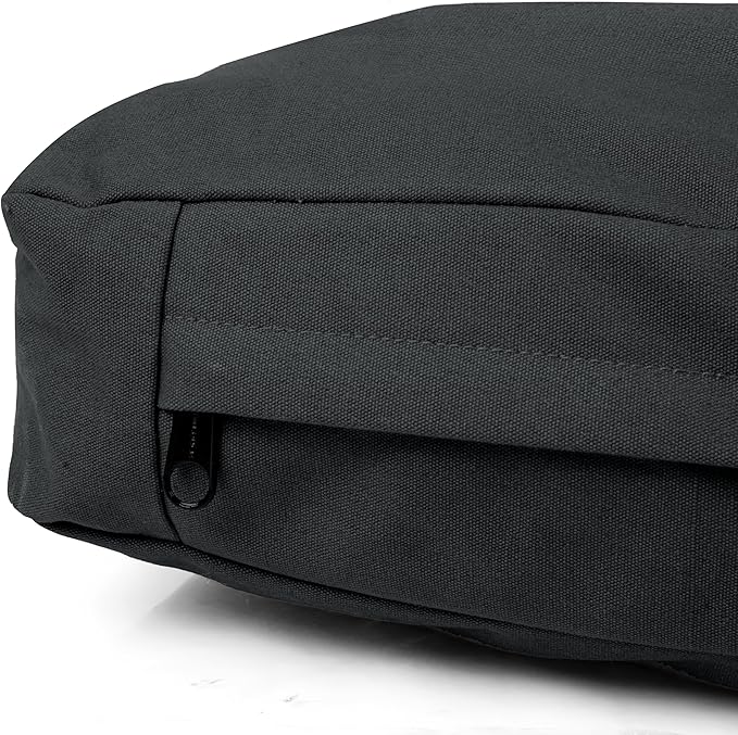 WHITEDUCK Dog Bed Cover (Black) 35" Lx20 Wx4.3 th (M)