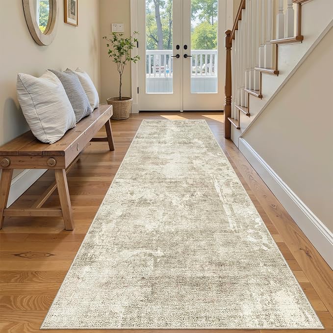 Soalmost Washable Runner Rug