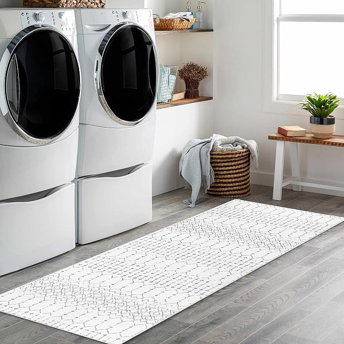 Lahome Moroccan Washable Runner Rug