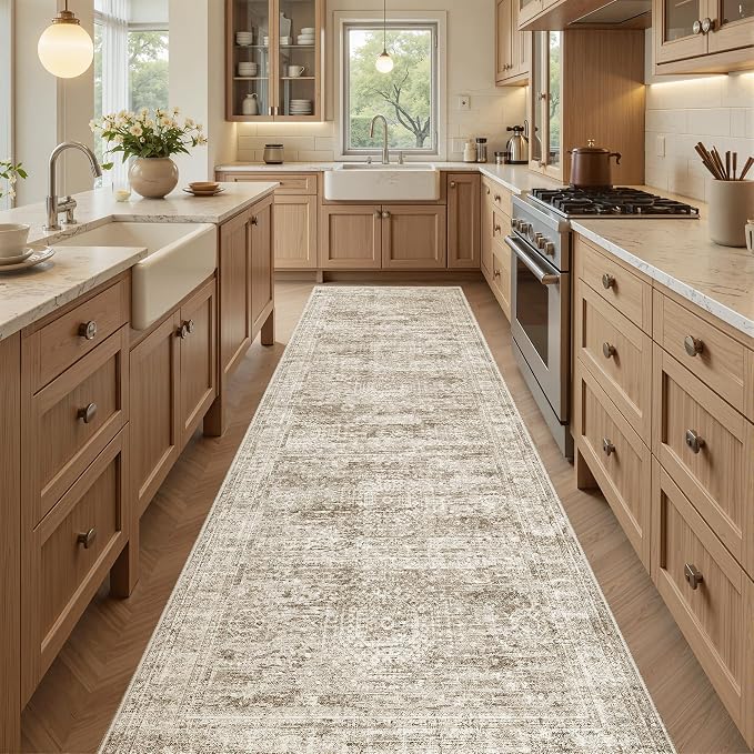 Soalmost Washable Runner Rug