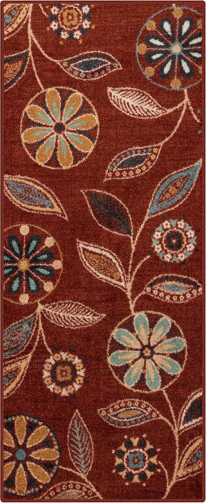 Maples Rugs Reggie Floral Runner Rug