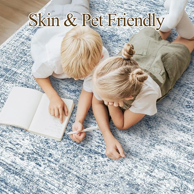 Soalmost Washable Area Rug 8x10, Large Soft Rugs