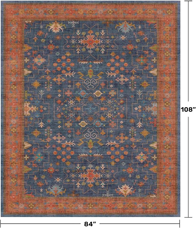 Hazo Haus Dining Room Rugs for Under Table