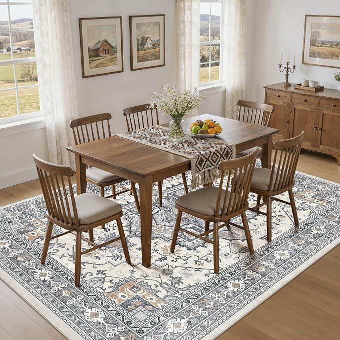 UERMEI 6x9 Area Rug Living Room Rugs