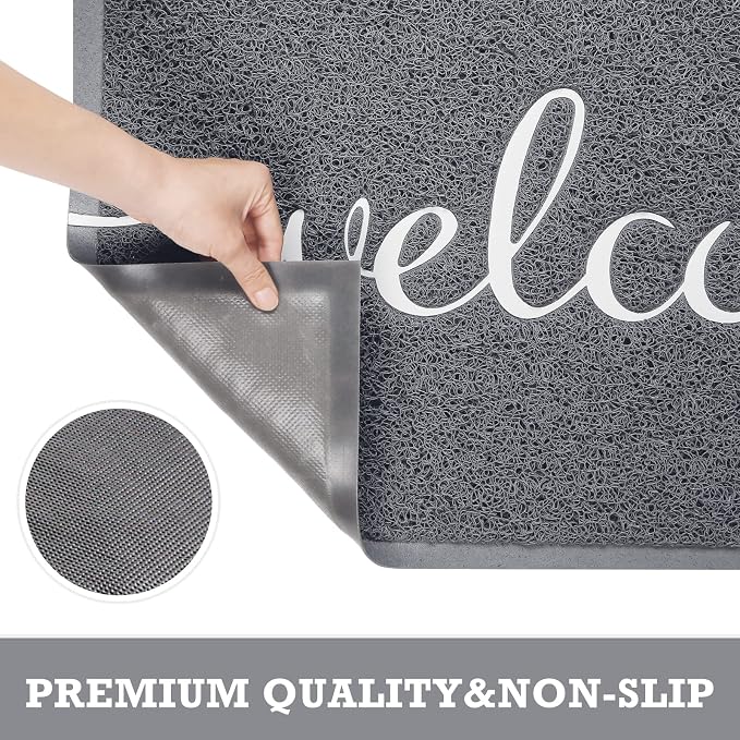 CozyBounty Door Mat Welcome Mats Outdoor Indoor Non-Slip Doormat