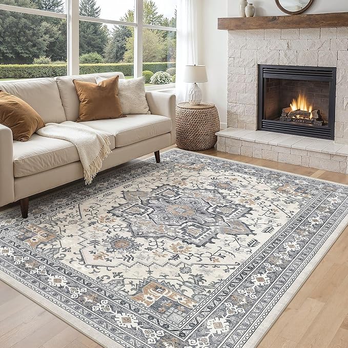UERMEI 6x9 Area Rug Living Room Rugs