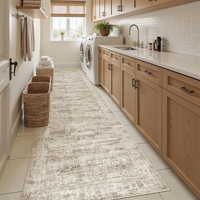 Runner Rug 2'6" x 10' Washable Non-Slip Runner Rugs