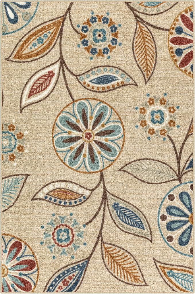 Maples Rugs Reggie Floral Area Rug