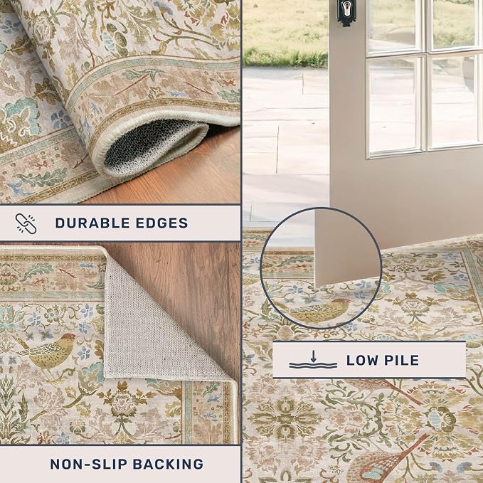 Hazo Haus 2'6"x8' Long Hallway Runner Rug
