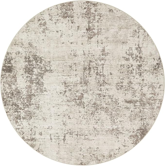 UERMEI 5ft Round Area Rug Living Room Rugs