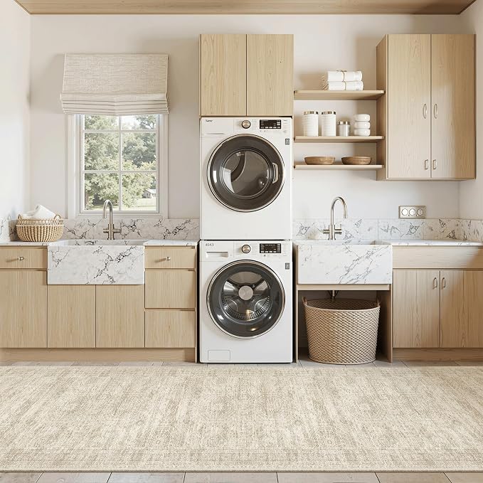 Soalmost Runner Rug 3x12 Washable Non-Slip Hallway Runner Rugs