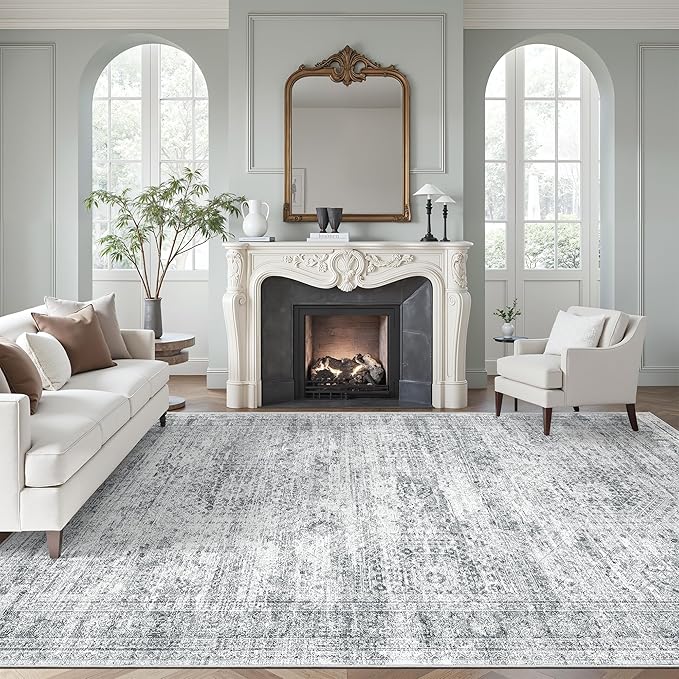 Soalmost Washable Area Rug 8x10, Large Soft Rugs
