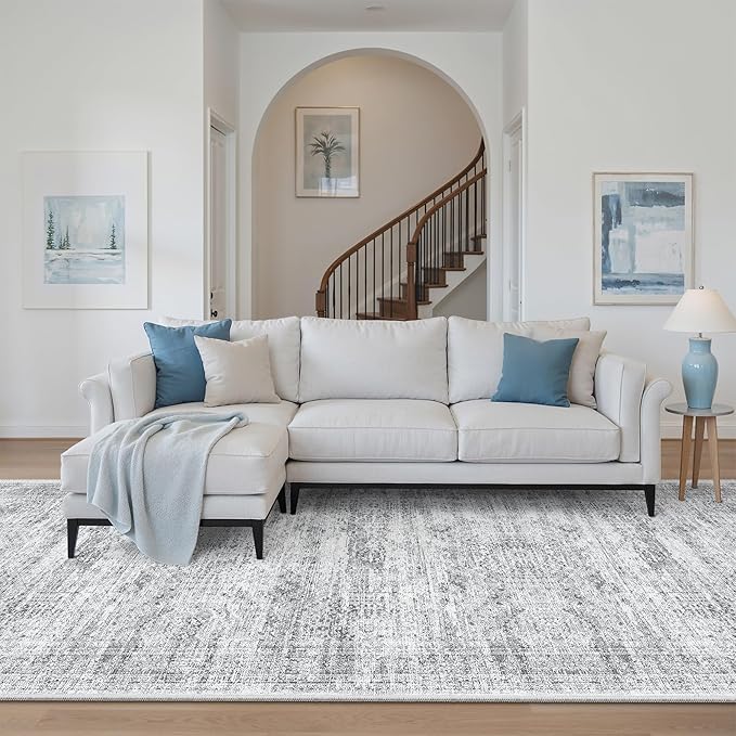 Soalmost 4x12 Wide Hallway Runners: Washable 12ft Runner Rug