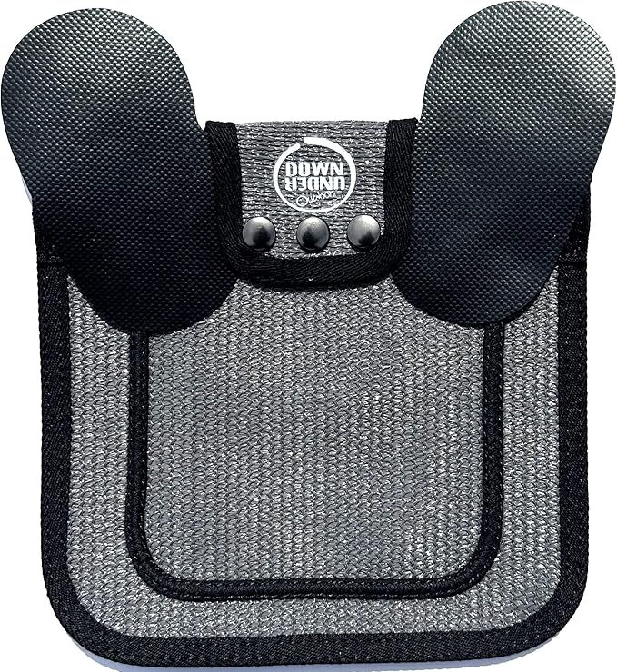 DOWN UNDER OUTDOORS 4 Pack Medium-Large Saddles with Adjustable Straps, Poultry Saver, Protector, Apron, Supplies, Care Products (Grey Mesh)…